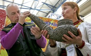 Valentin Shcherbachev and Lesya Denisenko-Yeremenko