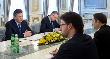 Meeting with Viktor Yanukovich Vlad Filat