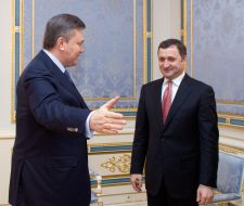 Viktor Yanukovich and Vlad Filat  