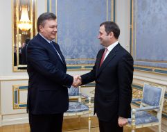Viktor Yanukovich and Vlad Filat  