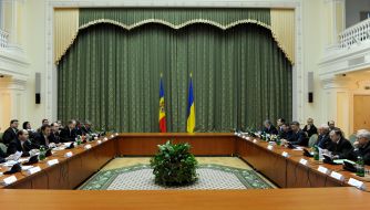 Meeting of prime ministers of Ukraine and Moldova