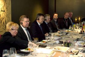 Viktor Yanukovich, Konstantin Grishchenko and Andrey Goncharuk