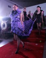 Longest clothes from natural flowers (orchids)