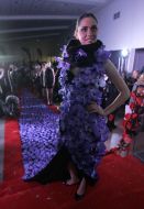 Longest clothes from natural flowers (orchids)