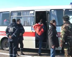 Evacuated member of crew of dry-cargo Ivan Vikulov ship