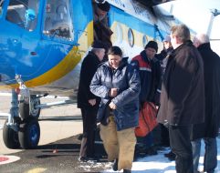 Evacuated member of crew of  Ivan Vikulov dry-cargo ship