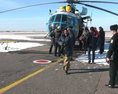 Evacuated member of crew of dry-cargo Ivan Vikulov ship