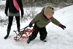 Катание на санках