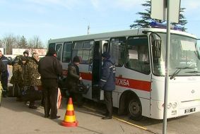 Evacuees freighter crew members' ALACA-1"