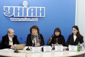 Vladimir Paniotto, Tatyana Bakhteeva, Nataliya Korol and Anna Gopko