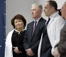Tatyana Bakhteyeva, Aleksandr Anishchenko and Viktor Pinchuk