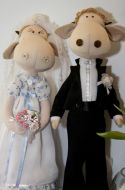 Toys in weddings dresses