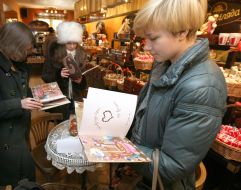 Presentation of the book "Chocolate poems about love"