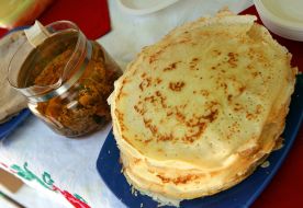 Pancakes and false tea