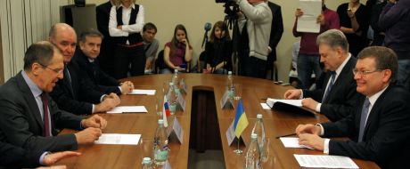 Сергій Лавров, Володимир Єльченко та Костянтин Грищенко