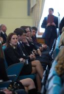 The ceremony of taking the oath by judges