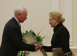 Николай Азаров и Раиса Богатырева