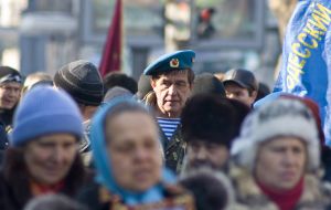 Honoring the memory of fallen soldiers-internationalists