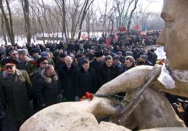 Honoring the memory of fallen soldiers-internationalists