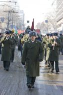 The solemn procession through the streets of Odessa