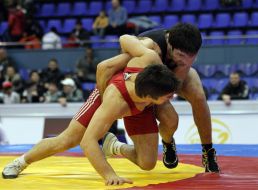 Dato Marsagishvili and Ahmet Magomedov