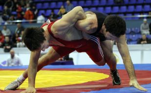 Dato Marsagishvili and Ahmet Magomedov