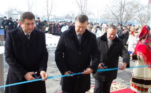 Viktor Yanukovich and Aleksandr Udovichenko