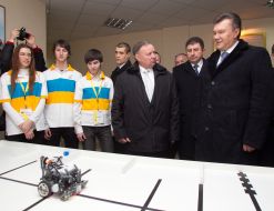 Viktor Yanukovich and Aleksandr Udovichenko