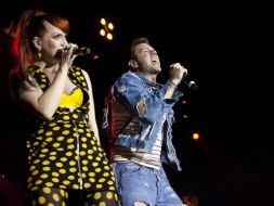 Jake Shears and Ana Matronic
