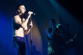 Jake Shears and Ana Matronic