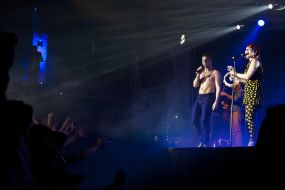 Jake Shears and Ana Matronic