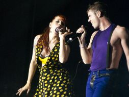 Jake Shears and Ana Matronic