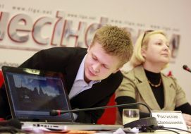 Olga Dyukina and Rostislav Shaposhnikov