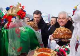 Viktor Yanukovich and Anatoliy Prisyazhnyuk