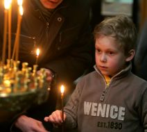 Панахида за загиблими на вулиці від морозу