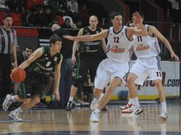 Pavel Burenko, Aleksandr Lipovy and Ivan Radenovic 