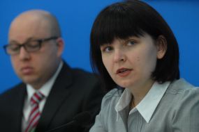 Dmitriy Garniy and Aleksandra Fedak