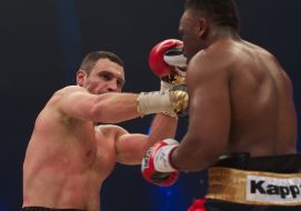 Derek Chisora ​​and Vitali Klitschko
