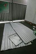 Віsmantled kiosk of “Levadia” market