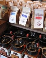 Coffee and  coffee mill