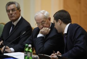 Maksim Lutskiy and Nikolay Azarov