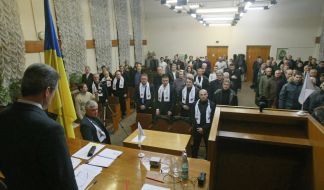 All Ukrainian officer collection took place