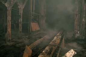 Consequences of fire on Kryukovskа wagon works