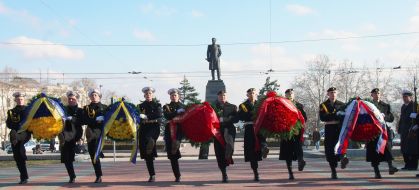Celebrating the Day of Defender of the Fatherland in Sevastopol
