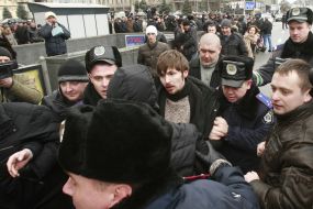 Arrested of participants of action