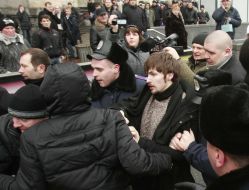 Arrested of participants of action