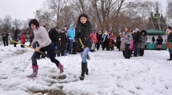 Maslenitsa in Pirogovo