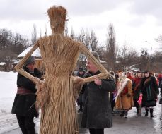 Pancake week in Pirogovo