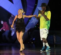 Brian Greene and Tina Karol