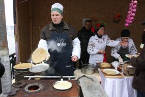 Preparation of pancakes